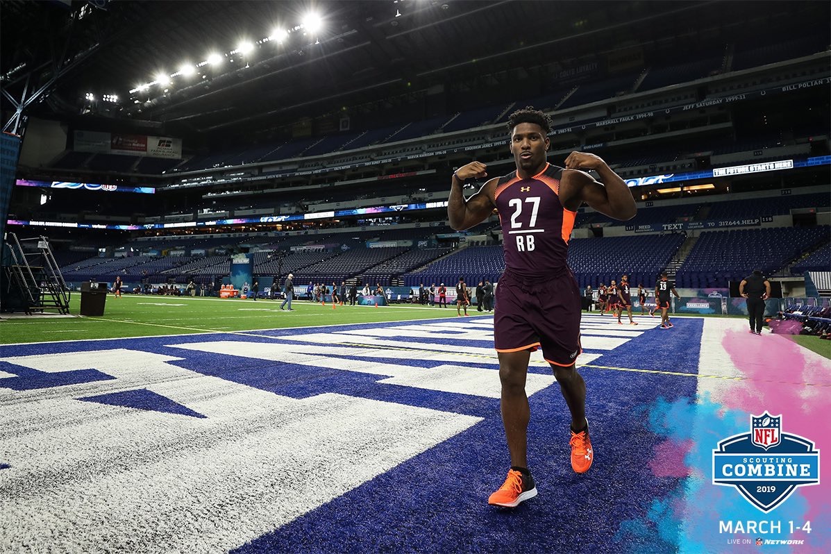 Coach Boobie at the 2019 NFL Scouting Combine